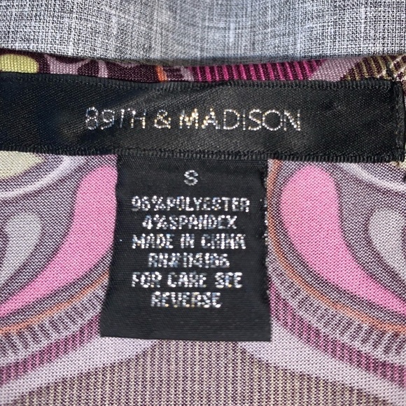 89th & Madison Women’s small top - Picture 3 of 5